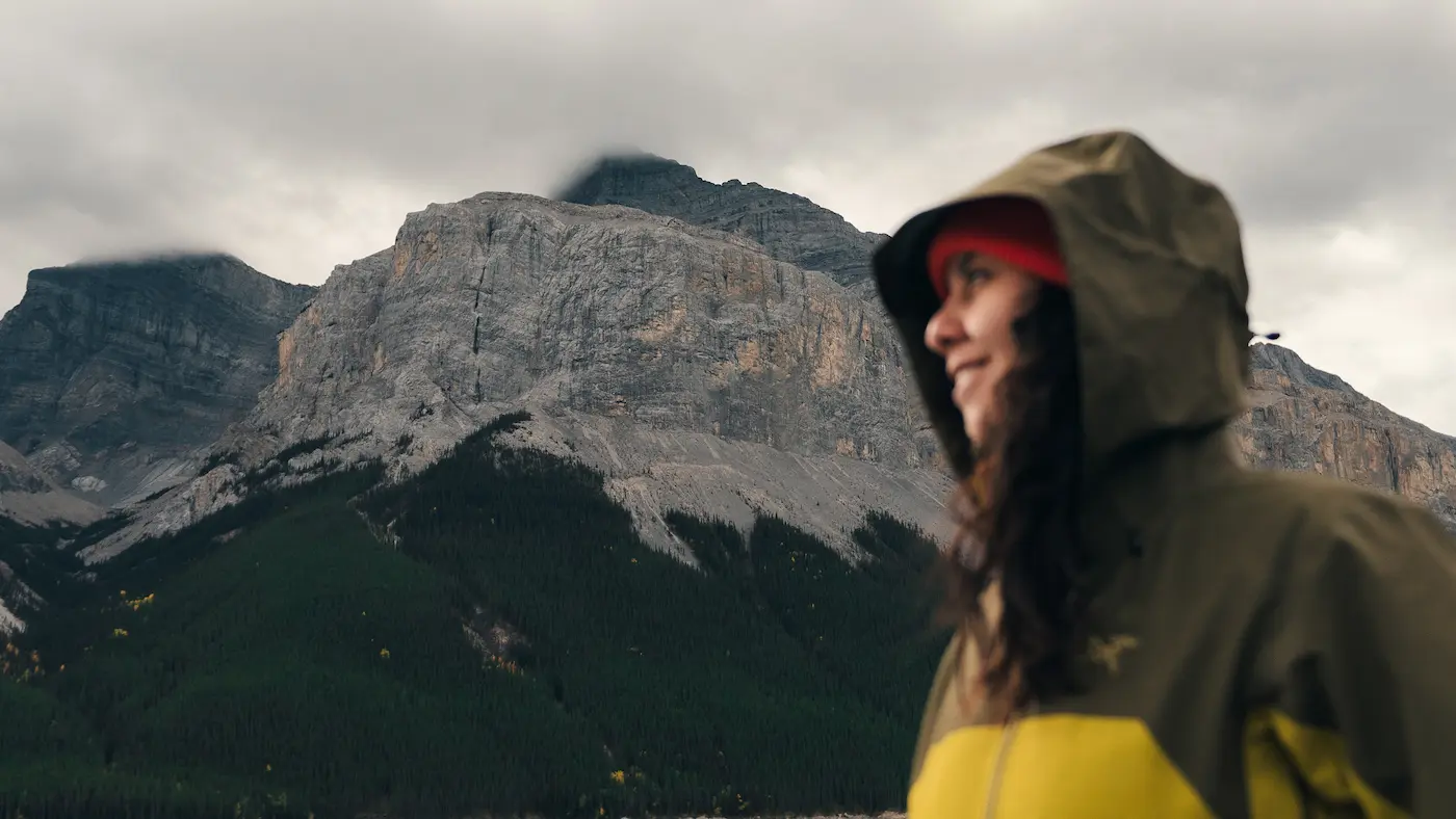 Vista panorámica de una cadena montañosa